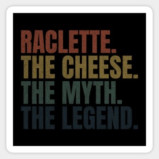 Raclette the legend Sticker